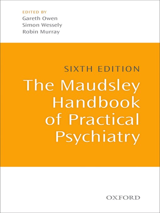 Upplýsingar um The Maudsley Handbook of Practical Psychiatry eftir Gareth Owen - Biðlisti